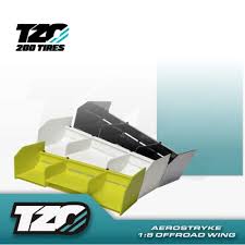 TZO Aerostryke 1/8 Off Road Wing (WHITE)