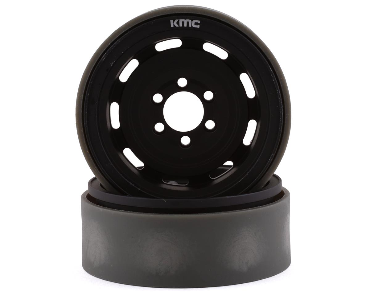INCISION IRC00240 KMC XD720 Roswell 1.9" Beadlock Wheels (Black) (2)