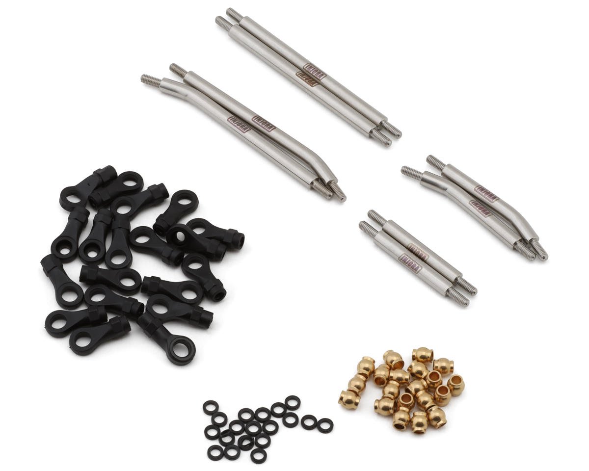 INJORA 4M-70SR Steel High Clearance Links Set for Traxxas® TRX-4M® (HT K10/F150)