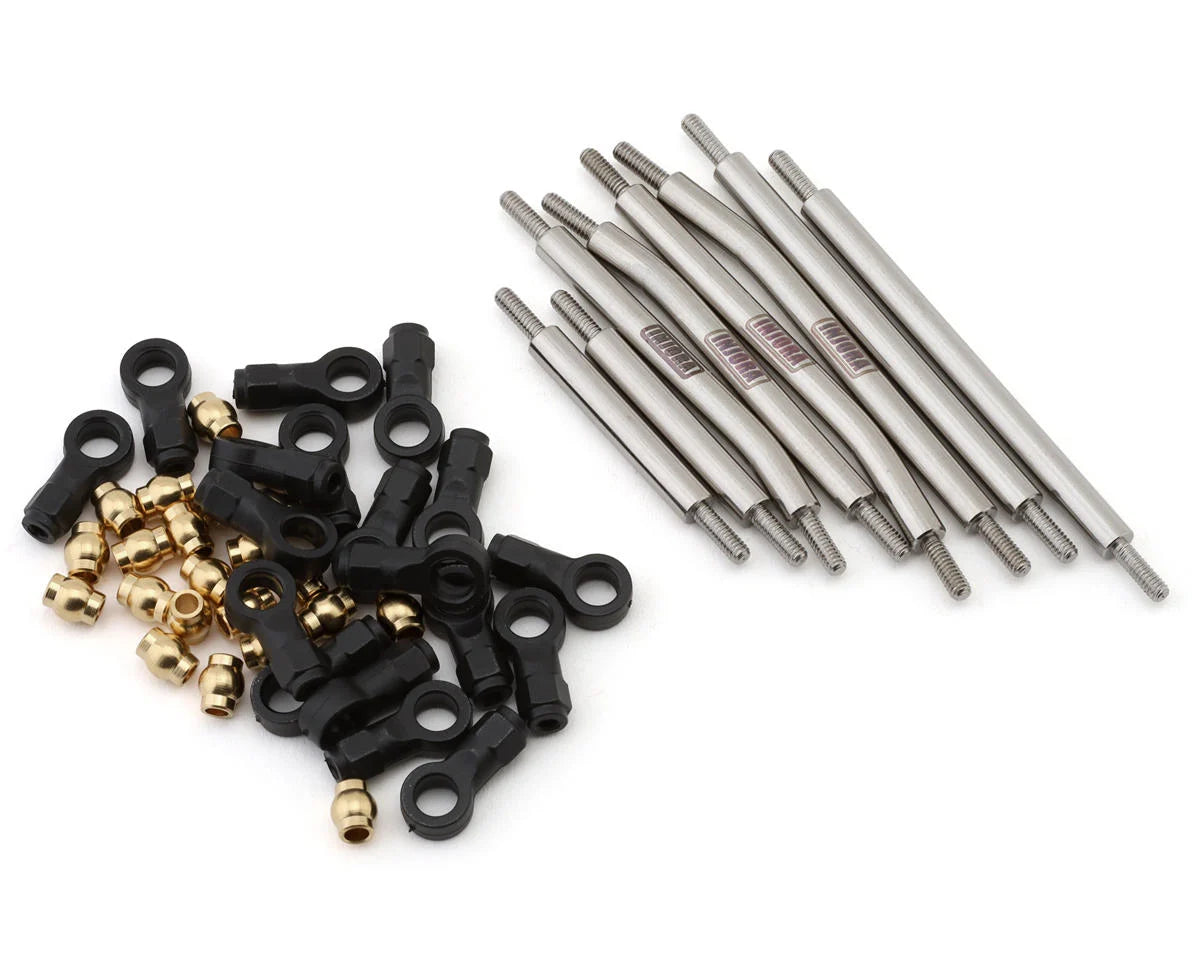 INJORA ASC18-11 Redcat Ascent-18 Stainless Steel High Clearance Suspension Links Set