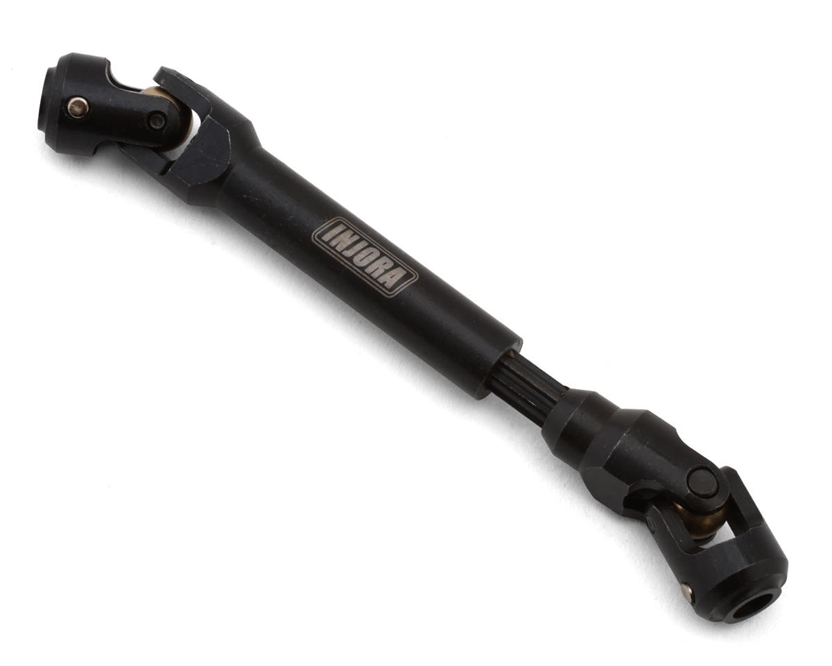 INJORA DG-CD03-104 Heavy-Duty Steel Rock Crawler Universal Driveshaft (104-139mm)