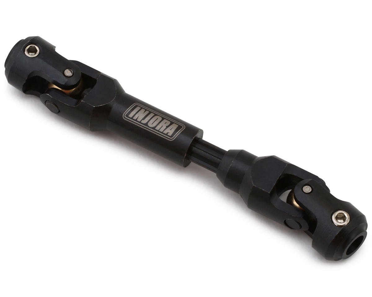 INJORA DG-CD03-84 Heavy-Duty Steel Rock Crawler Universal Driveshaft (84-102mm)