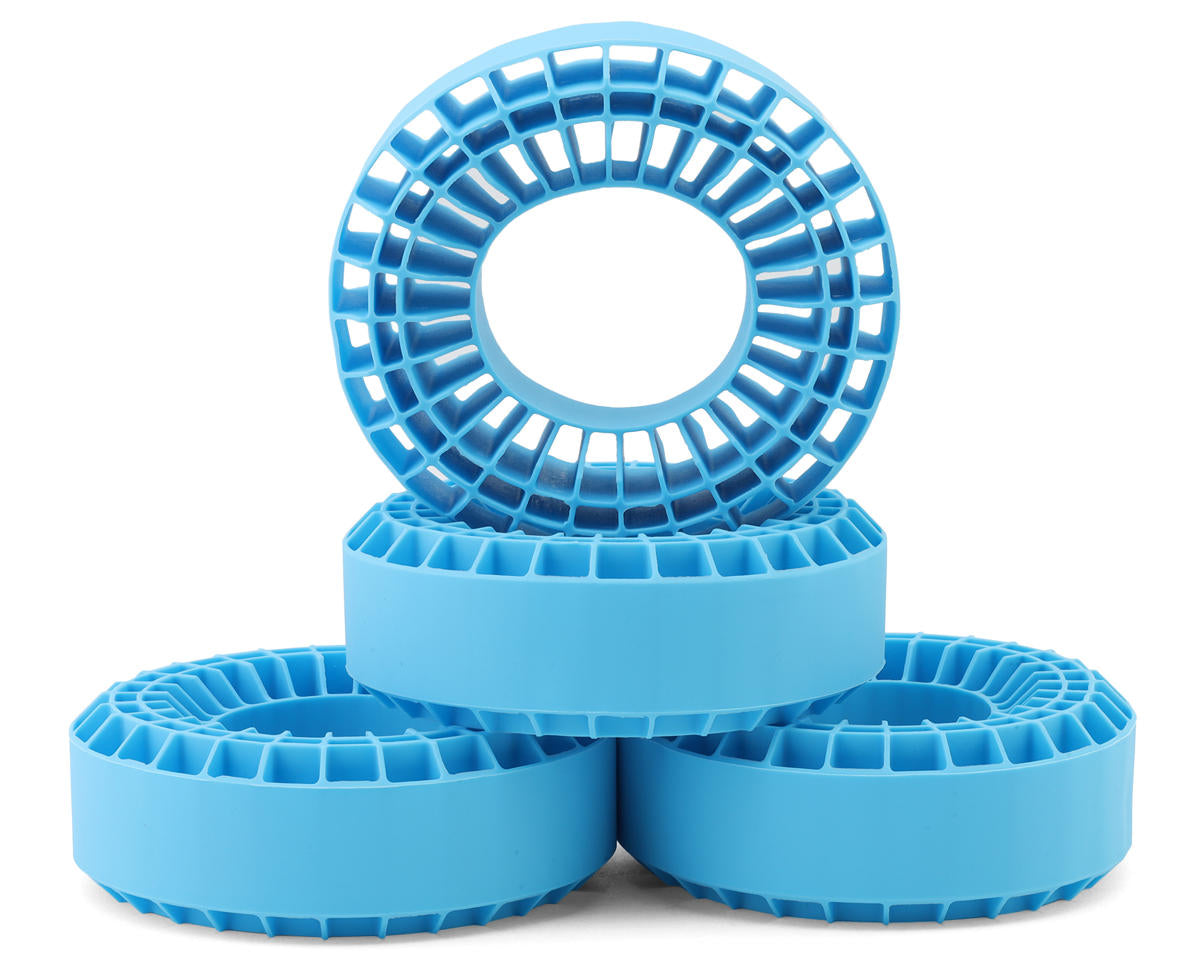 INJORA DGT-1906BL 1.9" 1/10 Crawler Tires Silicone Rubber Inserts (118-122mm) (4.75" OD) (Medium) (4)