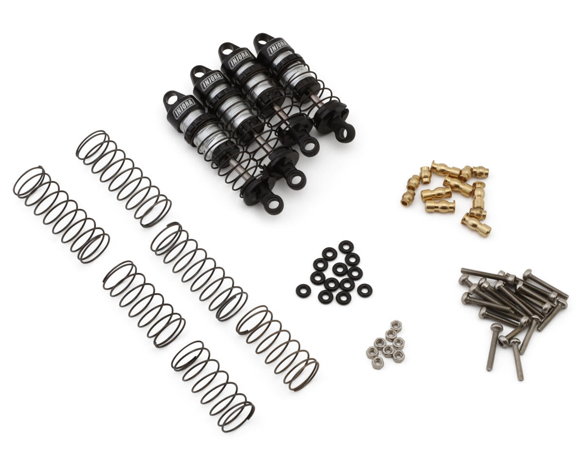 INJORA LOS-07BS Losi® Micro-B™/T™ Aluminum Oil Shocks (4)