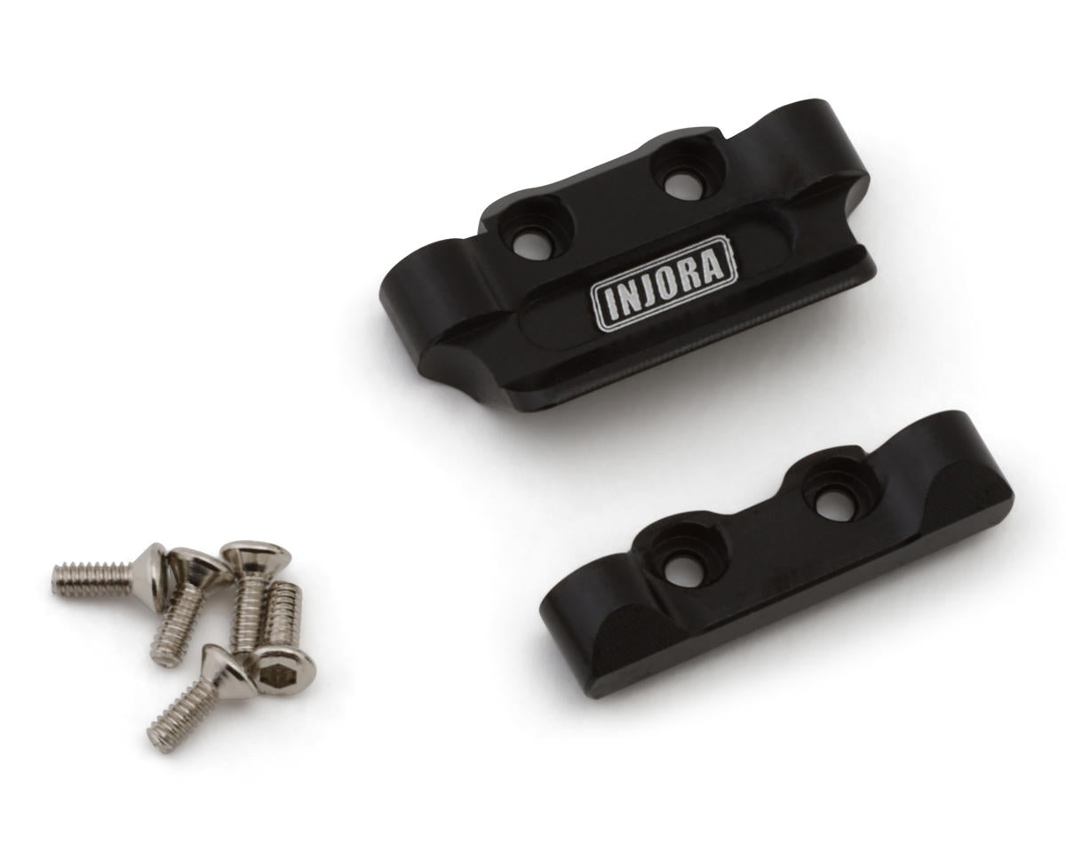 INJORA LOS-22BK Losi® Micro-B™/T™ Aluminum Rear Pin Mounts Set (Black)