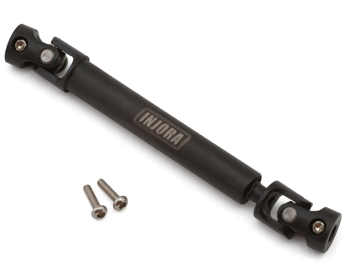 INJORA SCX24-140-60 Axial® SCX24 Hardened Steel Driveshaft (60-83mm) (Rear Deadbolt/GX470)