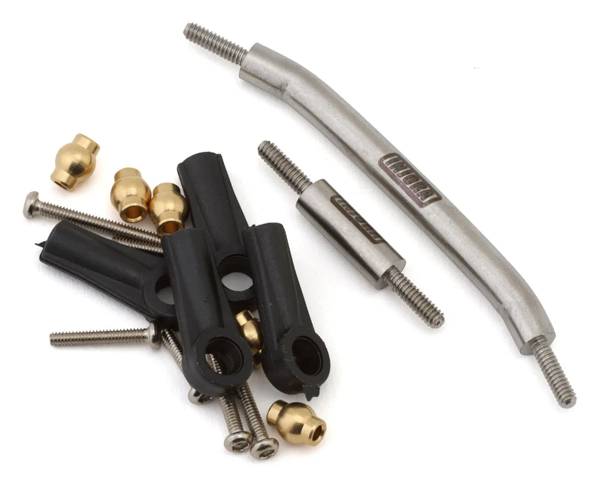 INJORA SCX24-144 Axial SCX24 Stainless Steel Steering Links Set