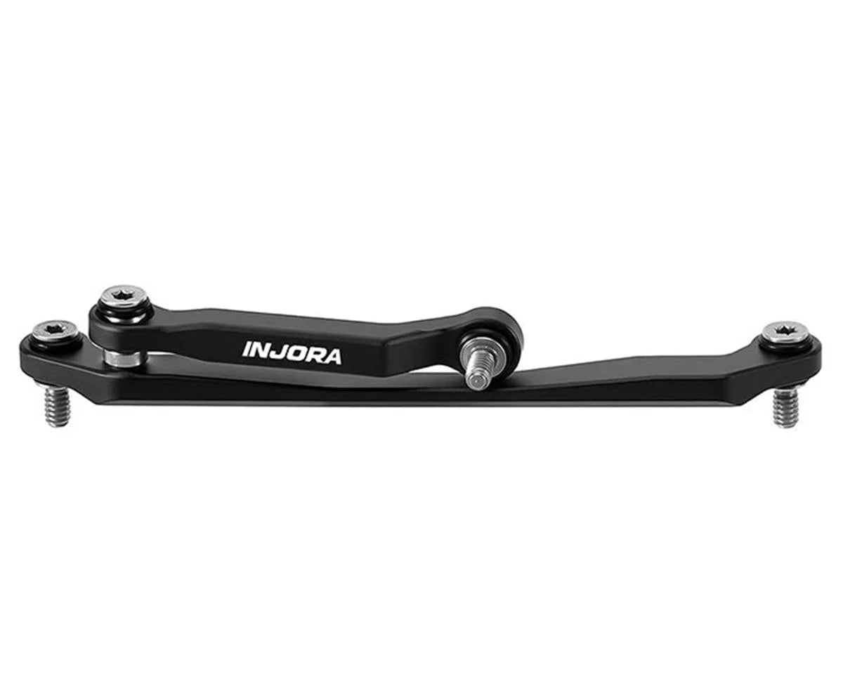 INJORA SCX30-05BK Axial SCX30 Brass Steering Links (Black) (2.8g)