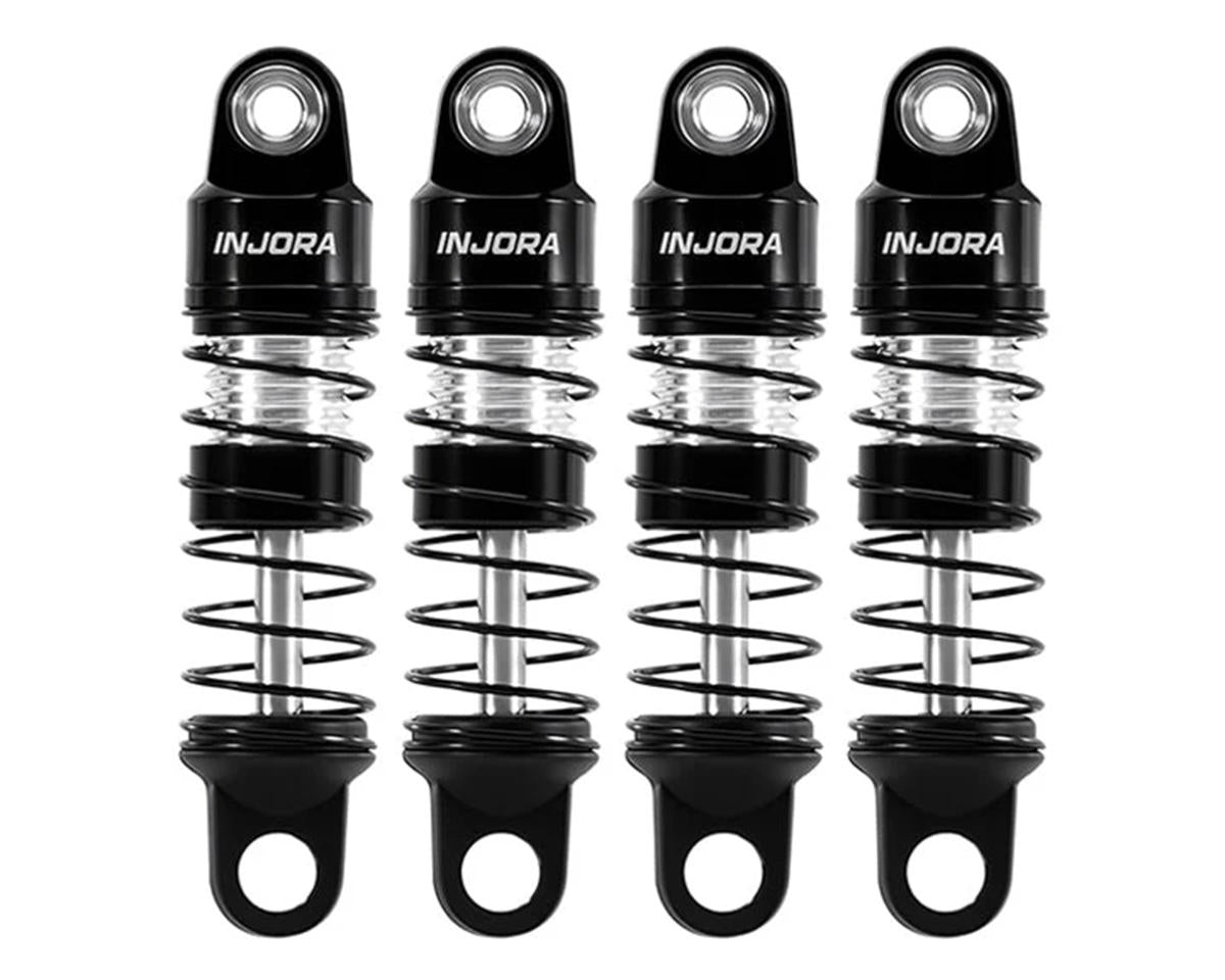 INJORA SCX30-07BS SCX30 22.5mm Pre-Assembled Aluminum Shock Set (4)