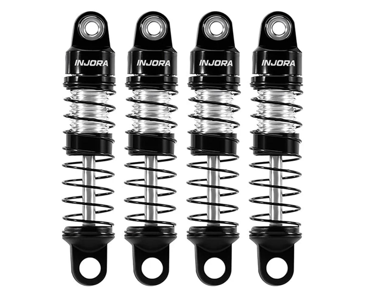 INJORA SCX30-08BS SCX30 26mm Pre-Assembled Aluminum Shock Set (4)