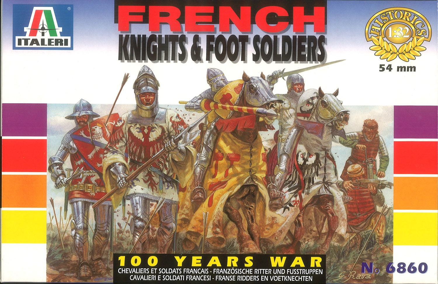 ITALERI 6860 *DISC 1/32 100 Years War - Frenc