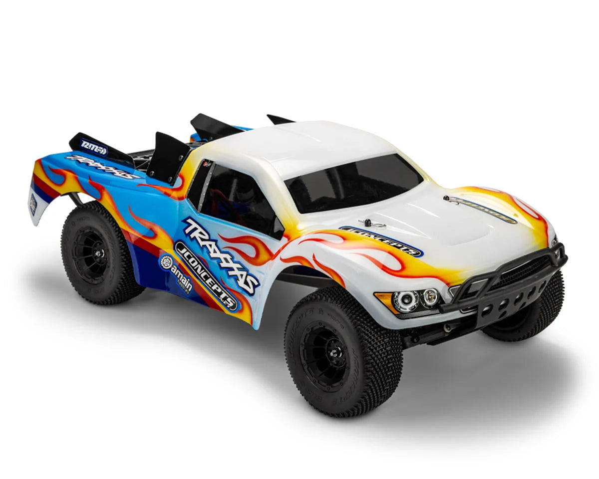 JCONCEPTS 0222P Illuzion Hi Flow Short Course Pre-Cut Body (Clear) (One Size Fits Most)