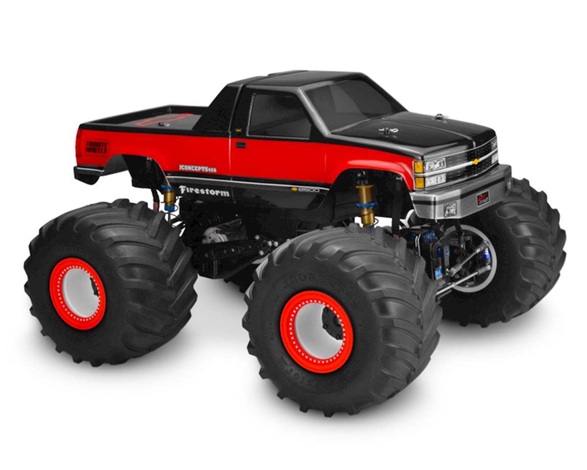 JCONCEPTS 0332 1988 Chevy Silverado MT Clear Body: 7W x 11WB