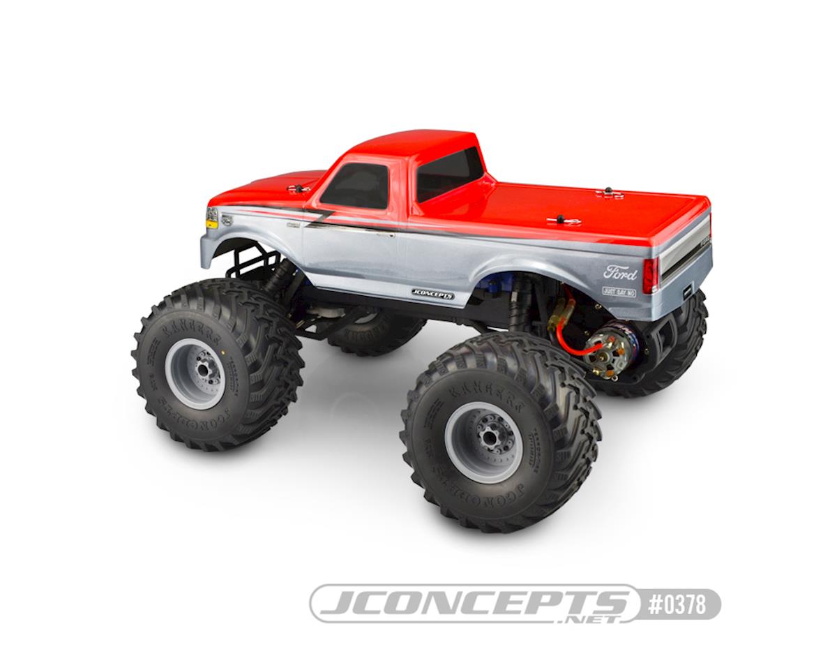 JCONCEPTS 0378 1993 Ford F-250 Traxxas Stampede Clear Body