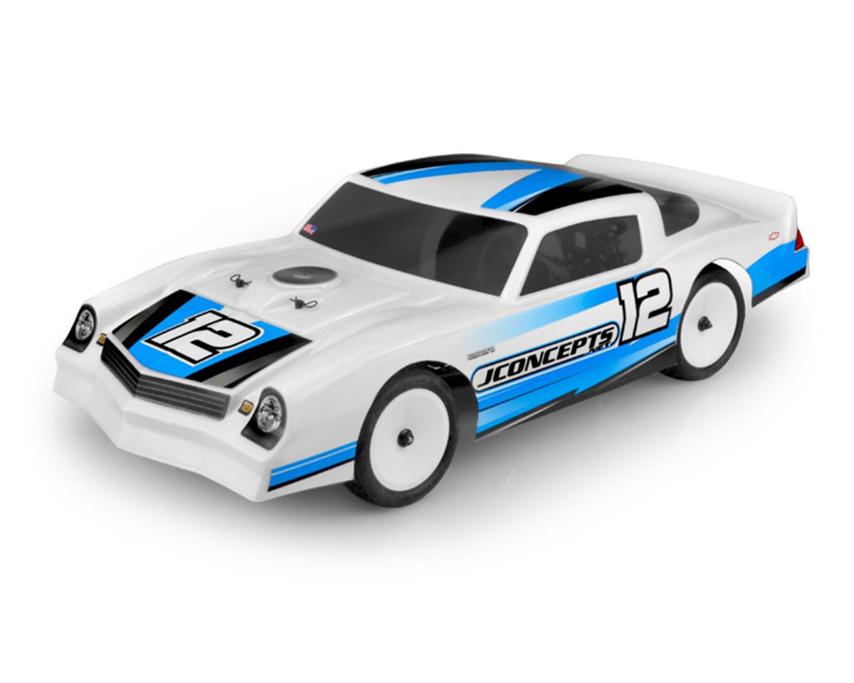 JCONCEPTS 0395 1978 Chevy Camaro Street Stock Dirt Oval Body (Clear)