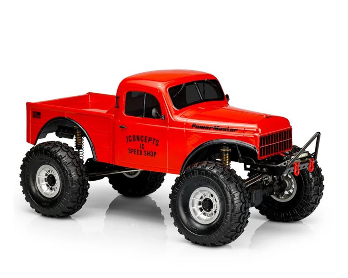JCONCEPTS 0469 Power Master Scale Rock Crawler Body (Clear) (12.3")