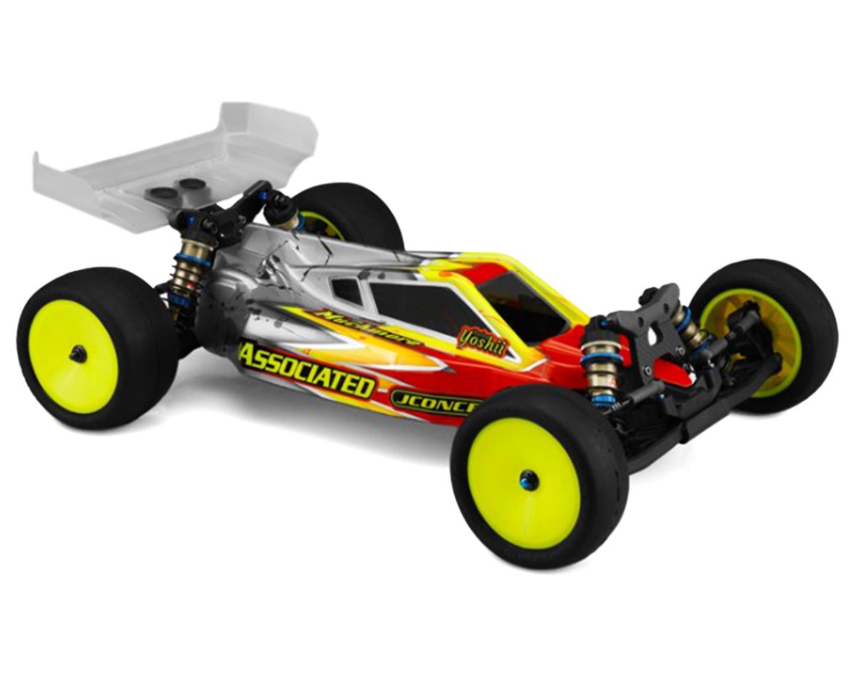 JCONCEPTS 0476 Associated B6.4/B6.4D "P2" Buggy Body w/Carpet Wing (Clear)