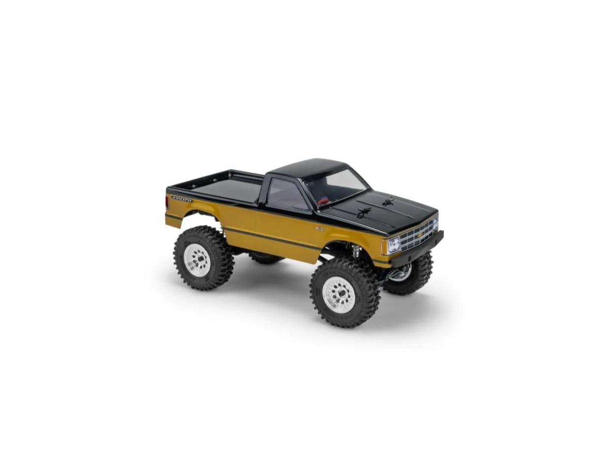 JCONCEPTS 0494 1990 Chevy S10 Pickup Pre-Trimmed Crawler Body (Clear) (5.2")