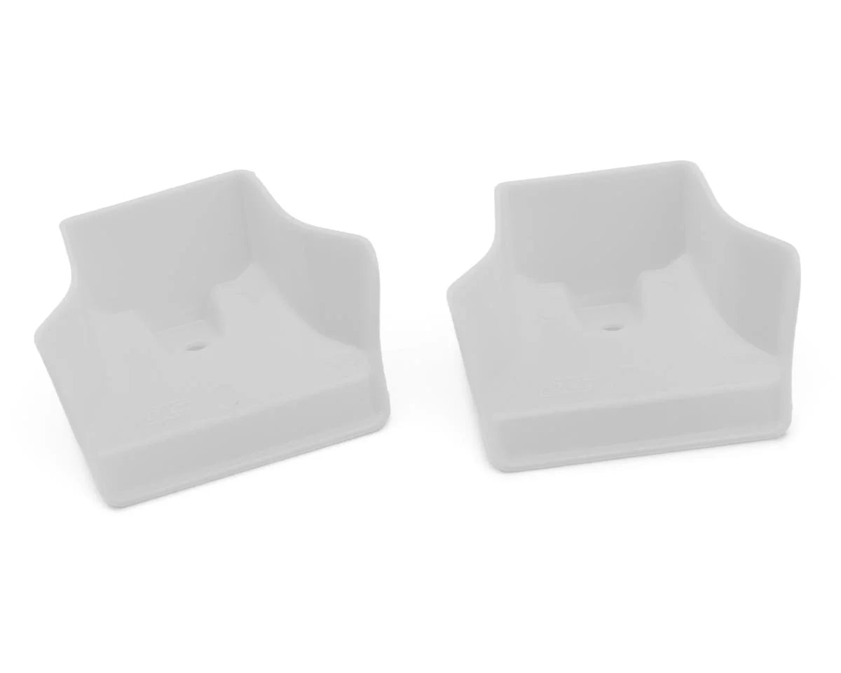 JCONCEPTS 0520W Mugen MBX8/MBX-8e 1/8 Evo Molded Front Wings (White) (2)