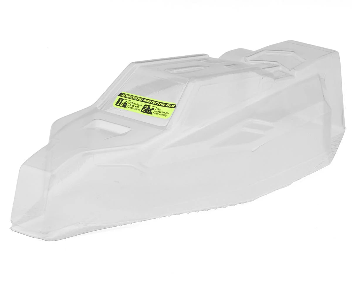 JCONCEPTS 0614 Associated RC10B7/B7D "F2" 1/10 Buggy Body w/Turf & Carpet Wings (Clear)