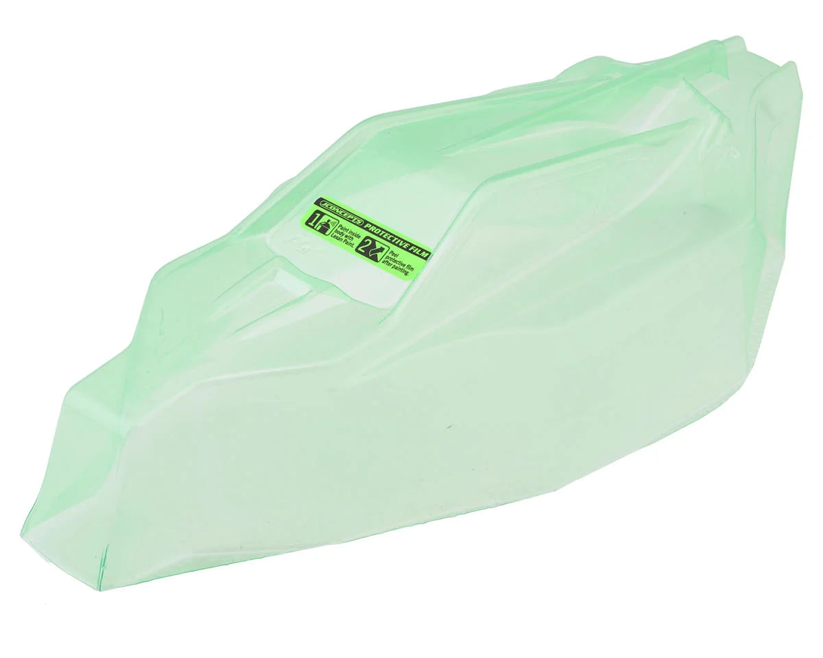 JCONCEPTS 0616L RC10 B7/B7D "P2" Body w/Turf Wing (Clear) (Light Weight)