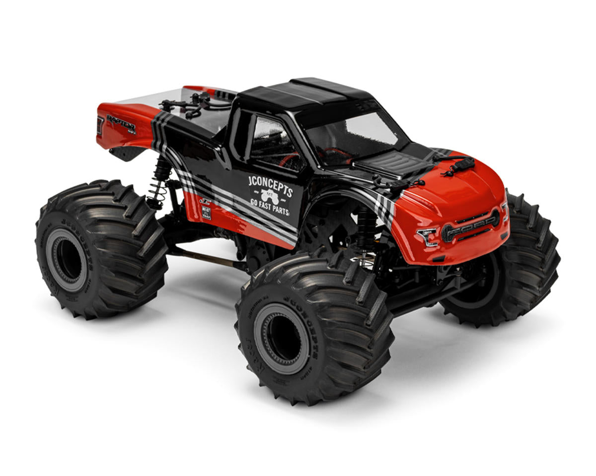 JCONCEPTS 0625 Losi Mini LMT 2020 Ford Raptor Monster Truck Body (Clear)