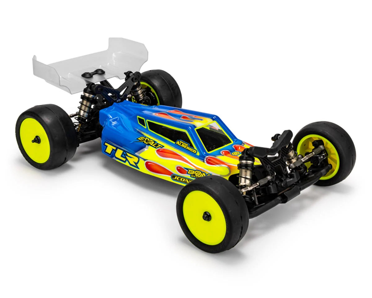JCONCEPTS 0706 TLR 22X "S2" 1/10 Buggy Body w/Aero Wing (Clear)