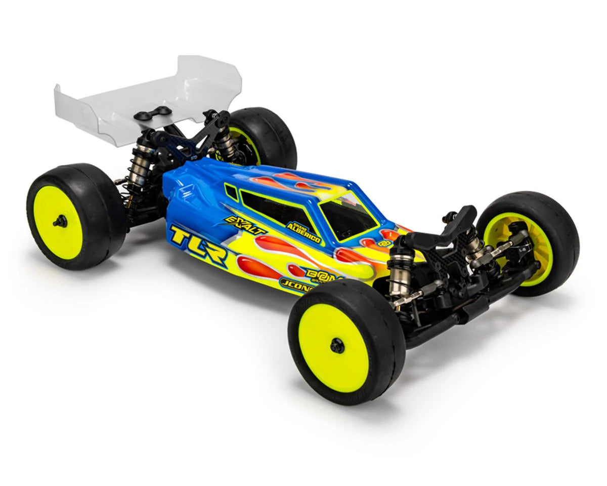 JCONCEPTS 0706L TLR 22X "S2" 1/10 Buggy Body w/Aero Wing (Clear) (Light Weight)