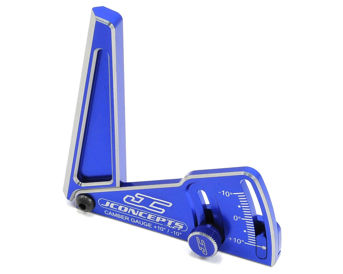 JCONCEPTS 2283-1 Aluminum Camber Gauge (85mm) (Blue)