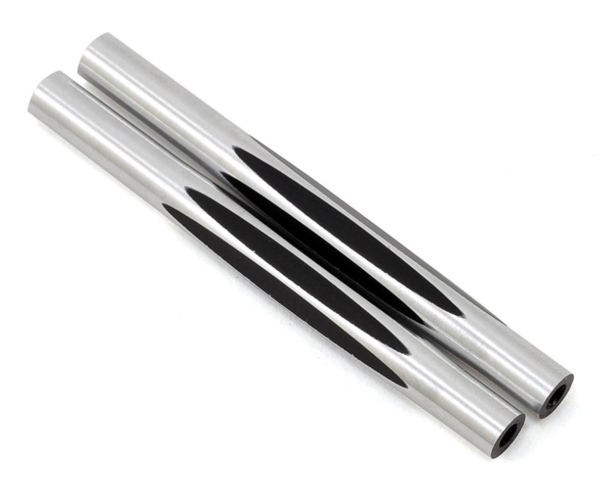 JCONCEPTS 2313-2 Diamond Wing Tubes, Black (2): RC10