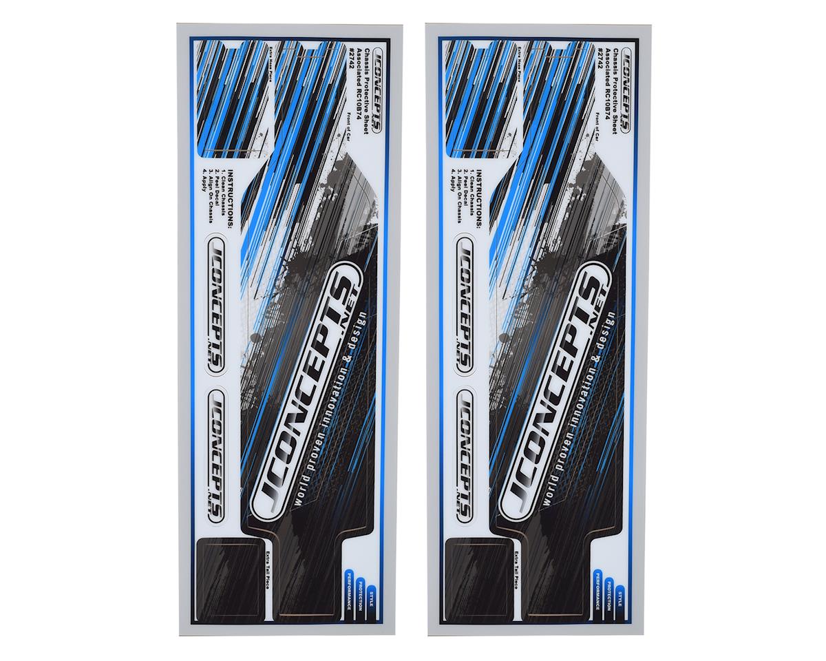 JCONCEPTS 2742 B74 Precut Chassis Protective Sheet with Graphics (2 piece)