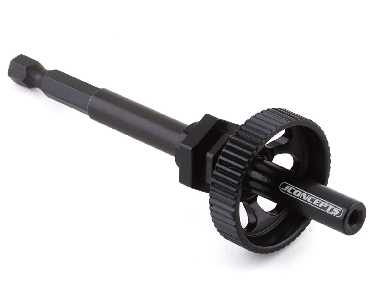 JCONCEPTS 2871-2 Tire Break In Drill Adaptor Kit Black