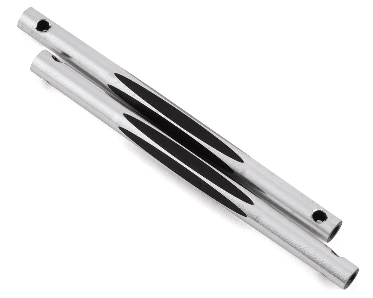 JCONCEPTS 2932 RC10T/T2/GT Aluminum Diamond Nose Brace Tubes (Black) (2)