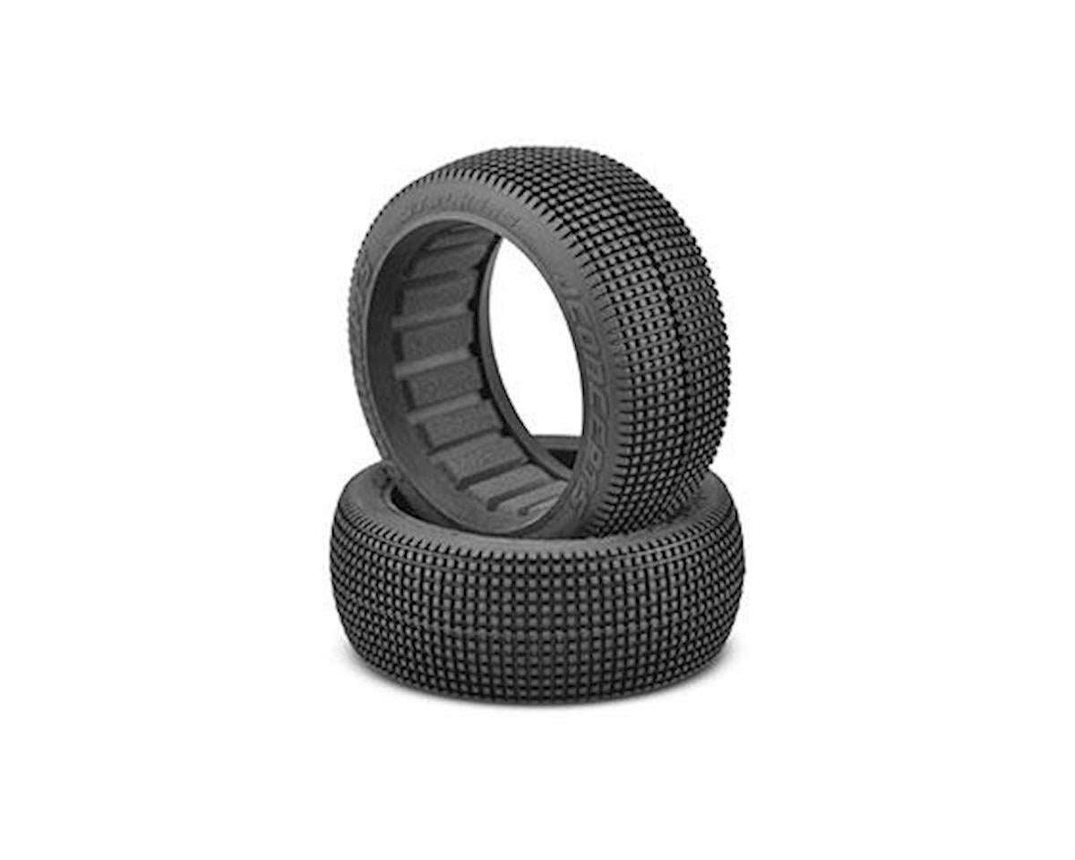 JCONCEPTS 3121-02 1/8 Reflex 83mm Buggy Tires with Inserts, Green Compound (2)