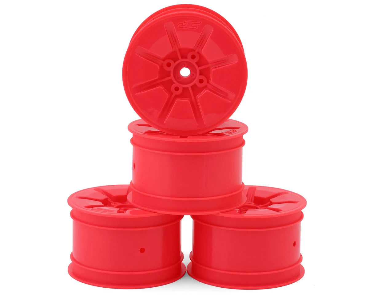 JCONCEPTS 3466P Pioneer 2.2 Rear Buggy Wheels (Pink) (4) w/12mm Hex