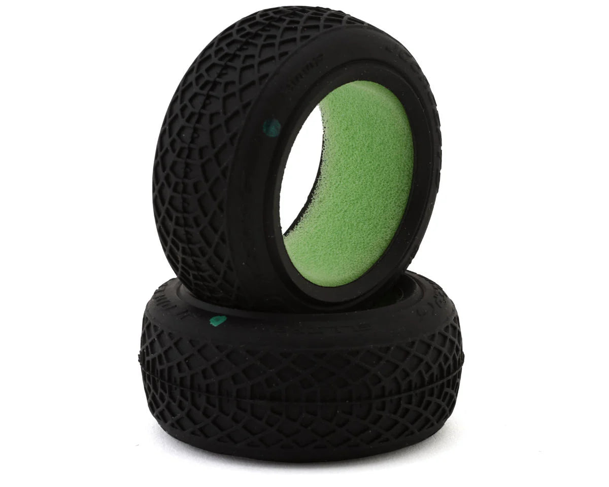 JCONCEPTS 4002-02 Mini-B Ellipse Front Off-Road Tires (2) (Green)