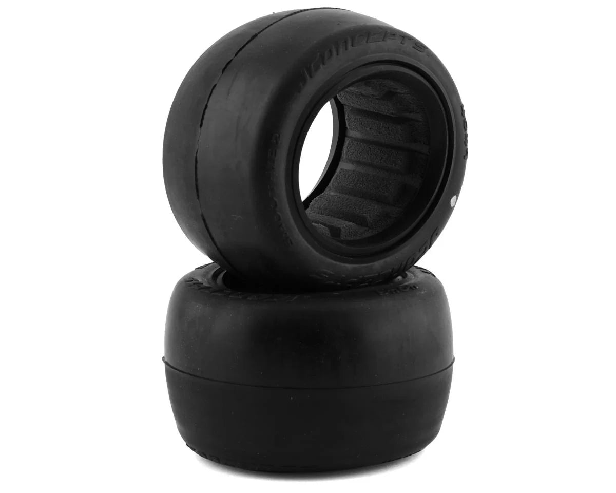 JCONCEPTS 4049-03 Smoothie 2 LP 2.2" Slick Truck Tires (2) (Aqua A2)