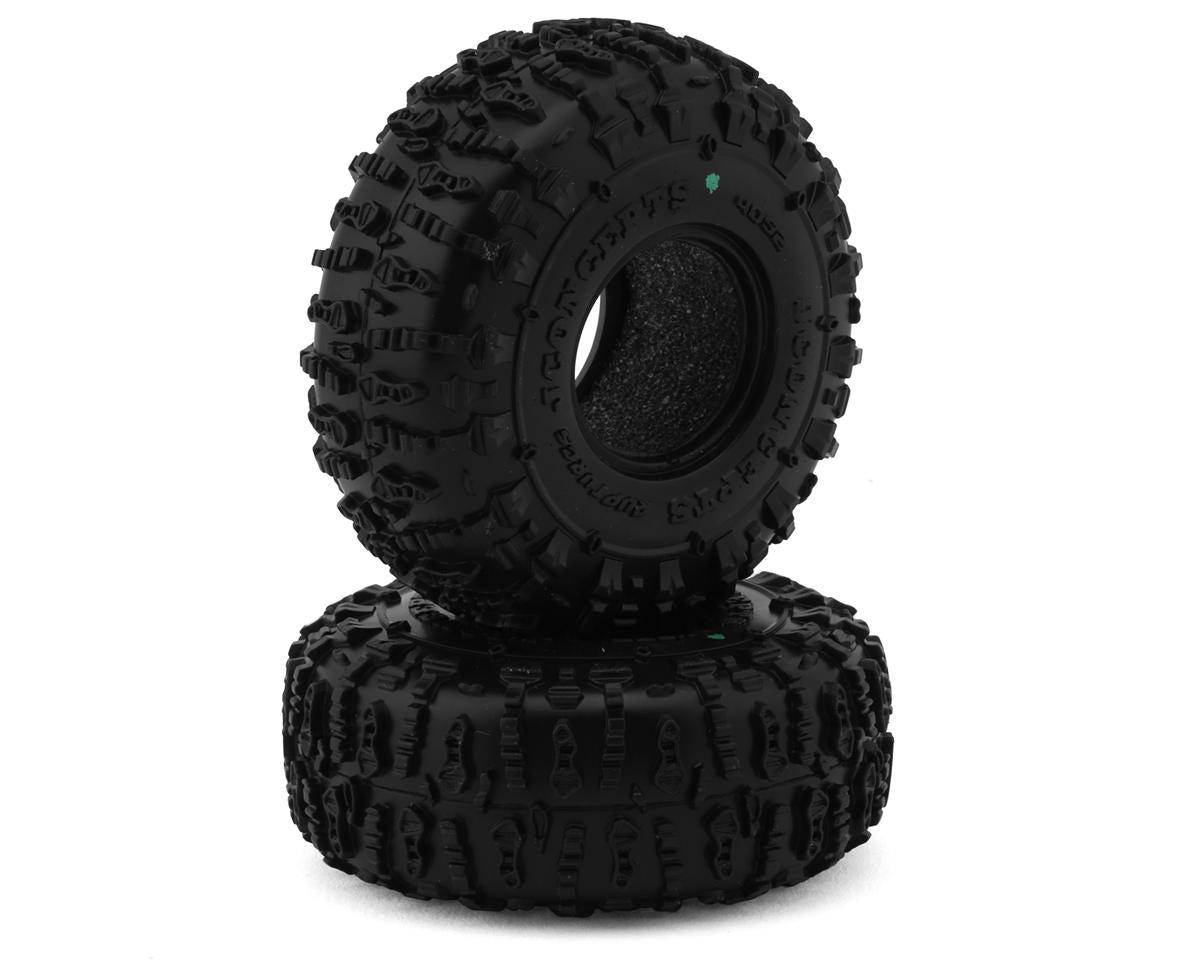 JCONCEPTS 4052-02 Ruptures 1.0" Micro Crawler Tires (2) (Green)