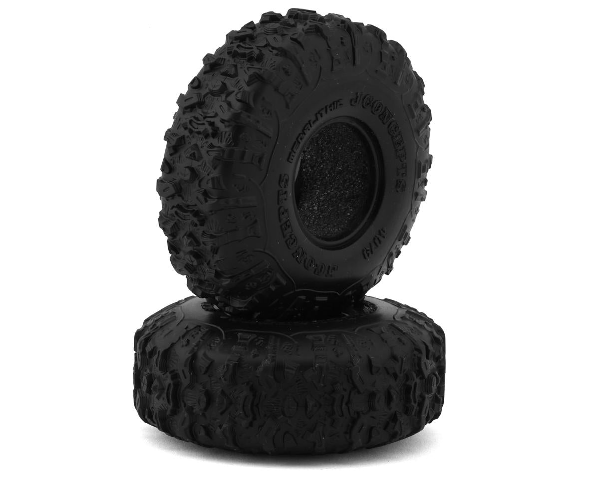 JCONCEPTS 4079-02 Megalithic 1.0" Micro Crawler Tires (2) (63mm OD) (Green)