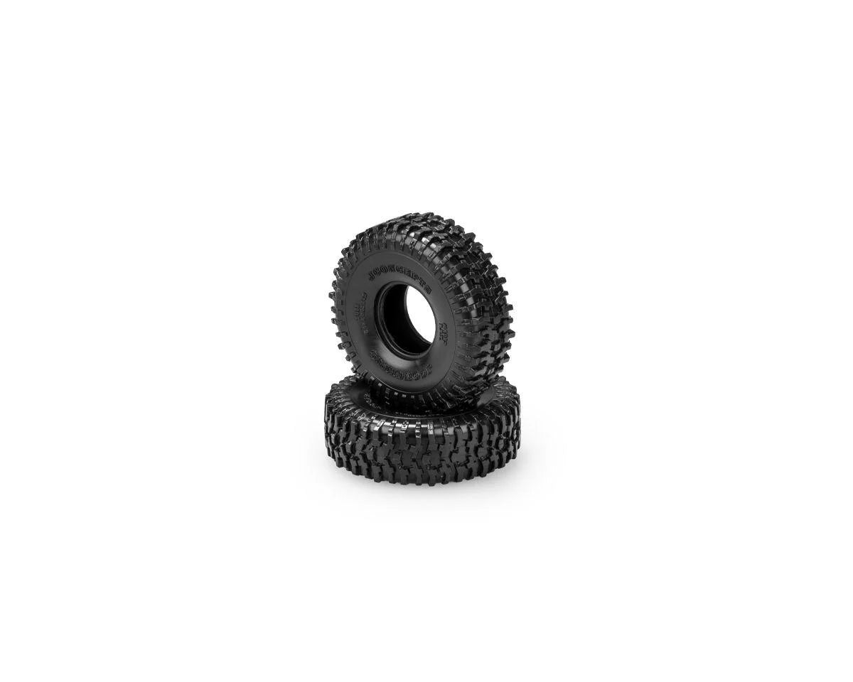 JCONCEPTS 4083-02 Tusk 1.0" Micro Crawler Tires (63mm OD) (2) (Green)