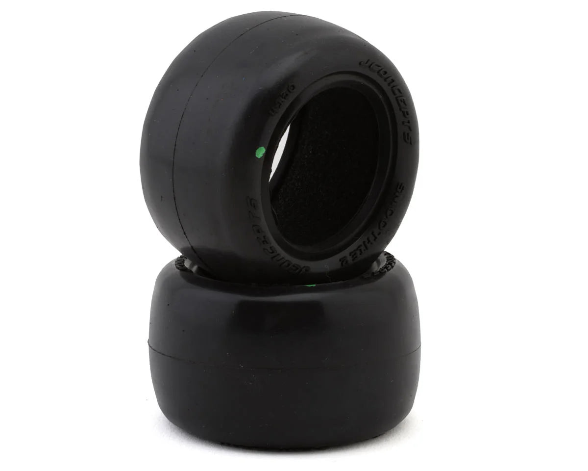 JCONCEPTS 4130-02 Mini-B/Mini-T Smoothie 2 Rear Tires (2) (Green)