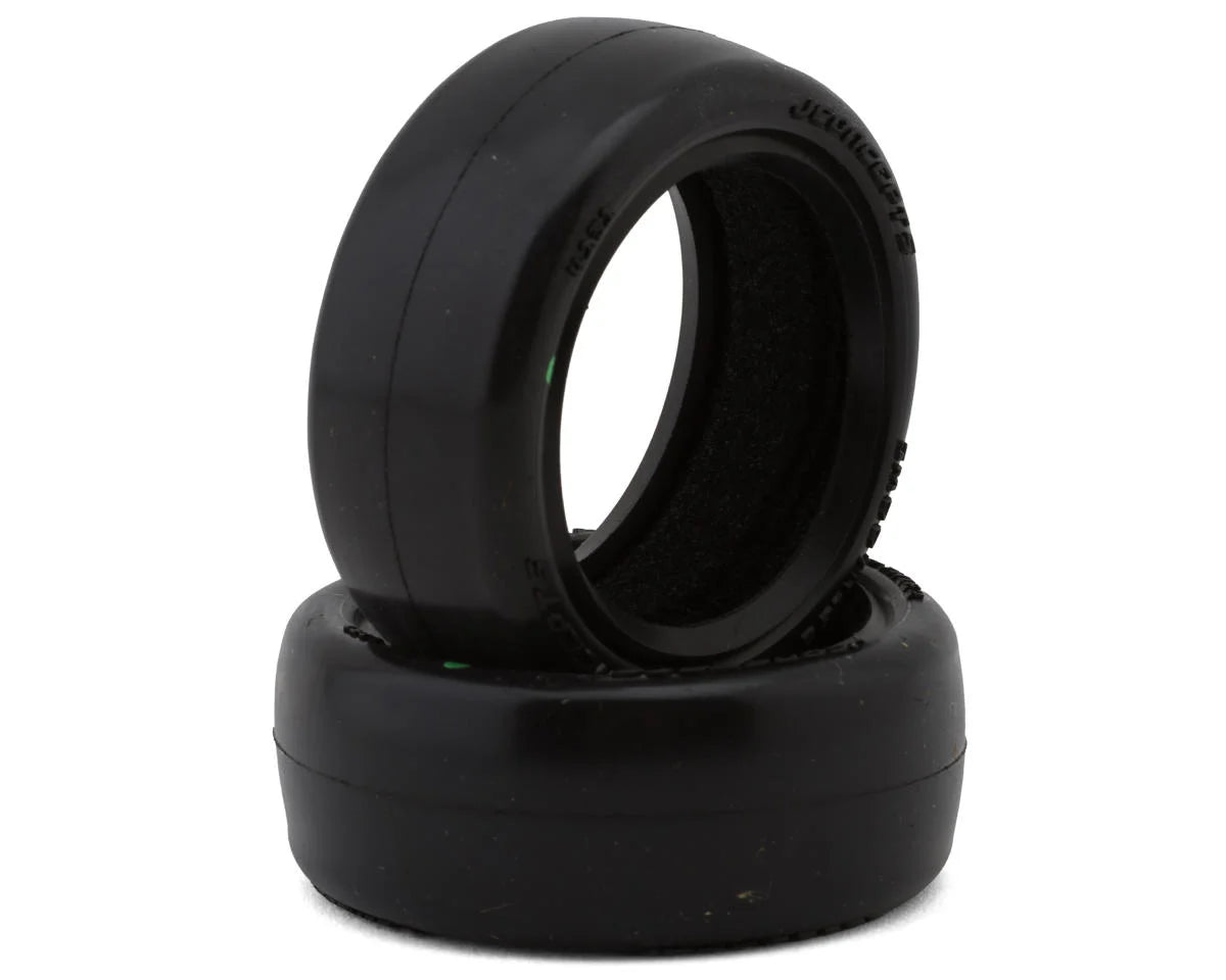 JCONCEPTS 4131-02 Mini-B Smoothie 2 Front Tires (2) (Green)