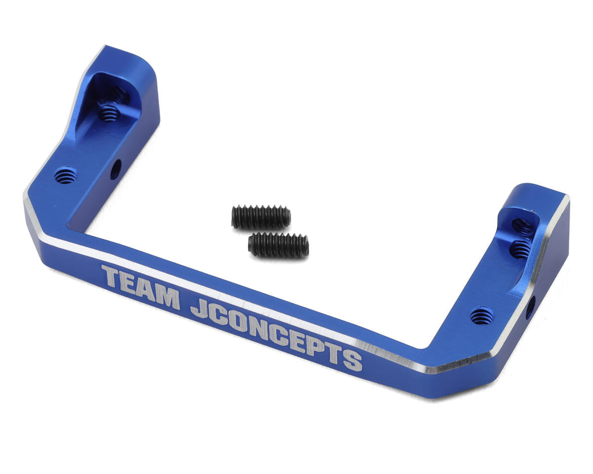 JCONCEPTS 5219-1 RC10 Aluminum Servo Mount Bracket (Blue)