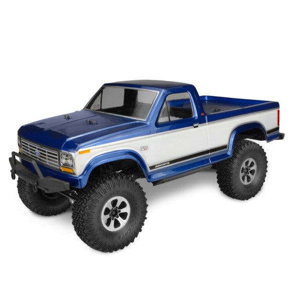 JCONCEPTS 0296 Lexan Body 1984 Ford F-150 Trail/Scaler Clear Body