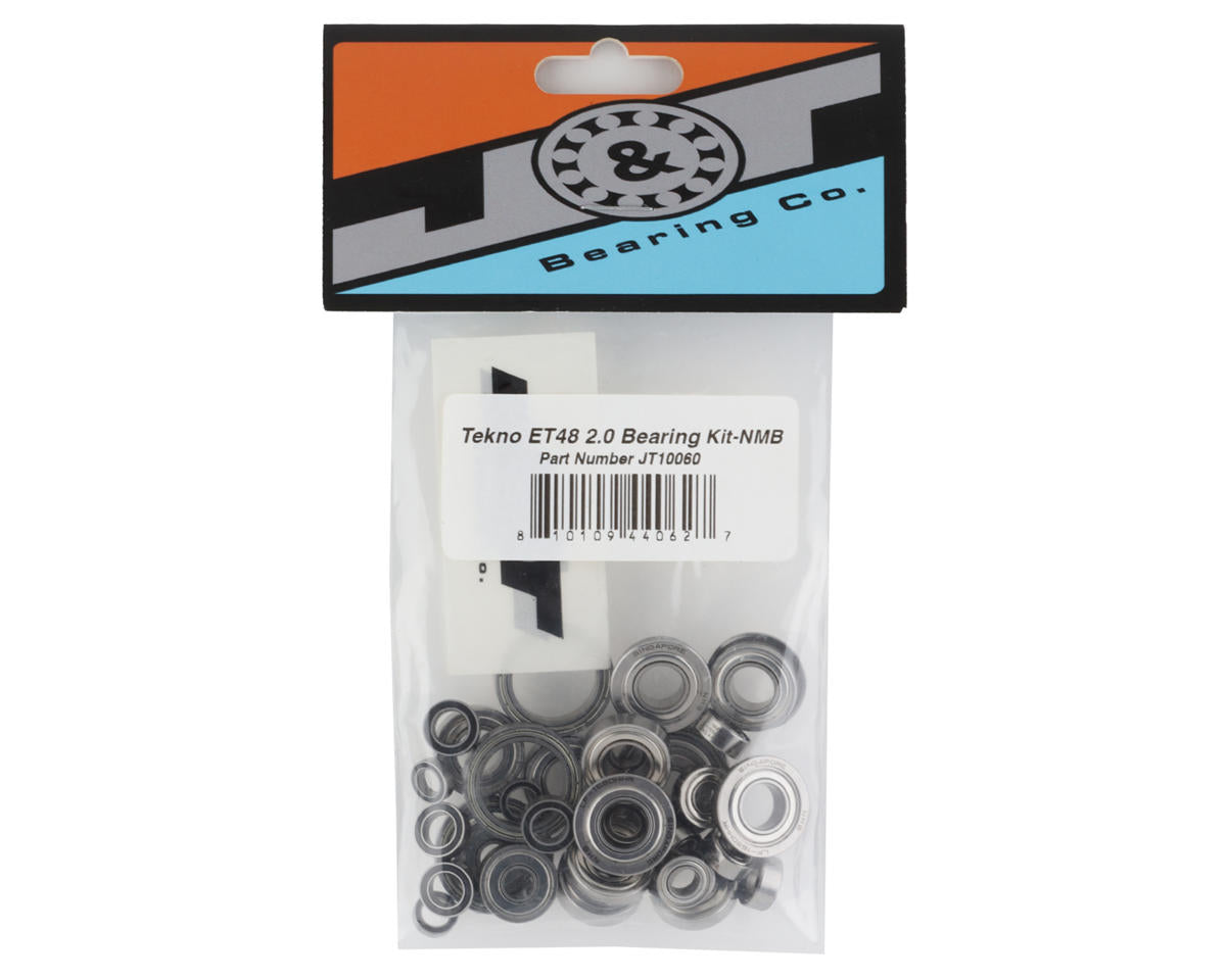 J&T BEARING JT10060 Tekno ET48 2.0 1/8 Truggy NMB Bearing Kit