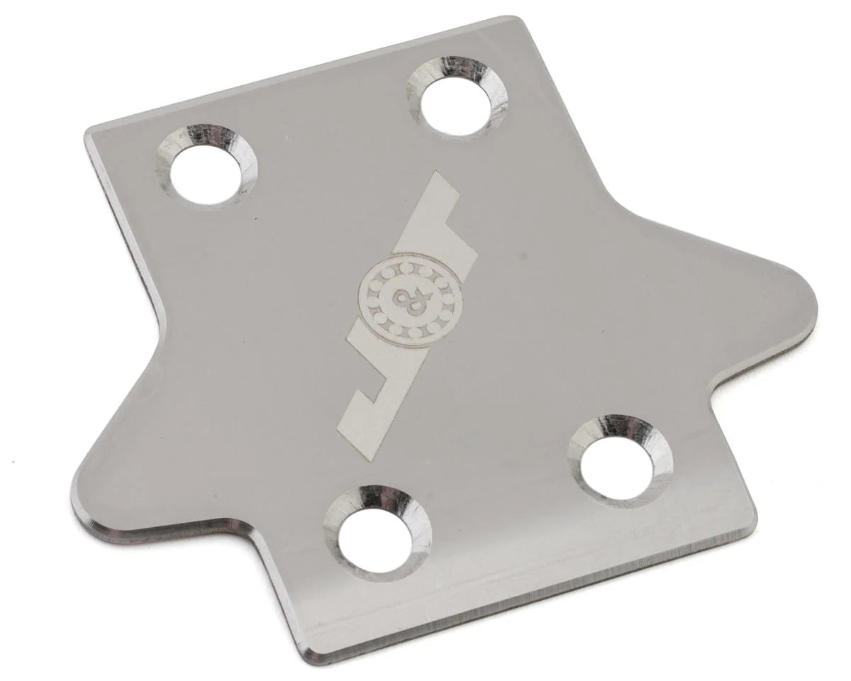 J&T BEARING JT10841-1 Mugen MBX8R Stainless Front Skid Plate