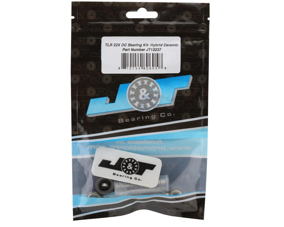 J&T BEARING JT12237 TLR 22X DC Bearing Kit (Hybrid Ceramic)