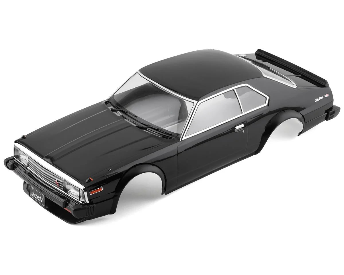 KILLERBODY 48675 1980 Skyline 2000 Turbo GT-ES Painted 1/10 Touring Car Body (Black)