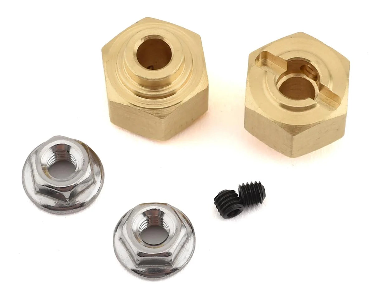 KNK KNK12X10BRA2 12mm Brass Hex w/Step (2) (10mm)