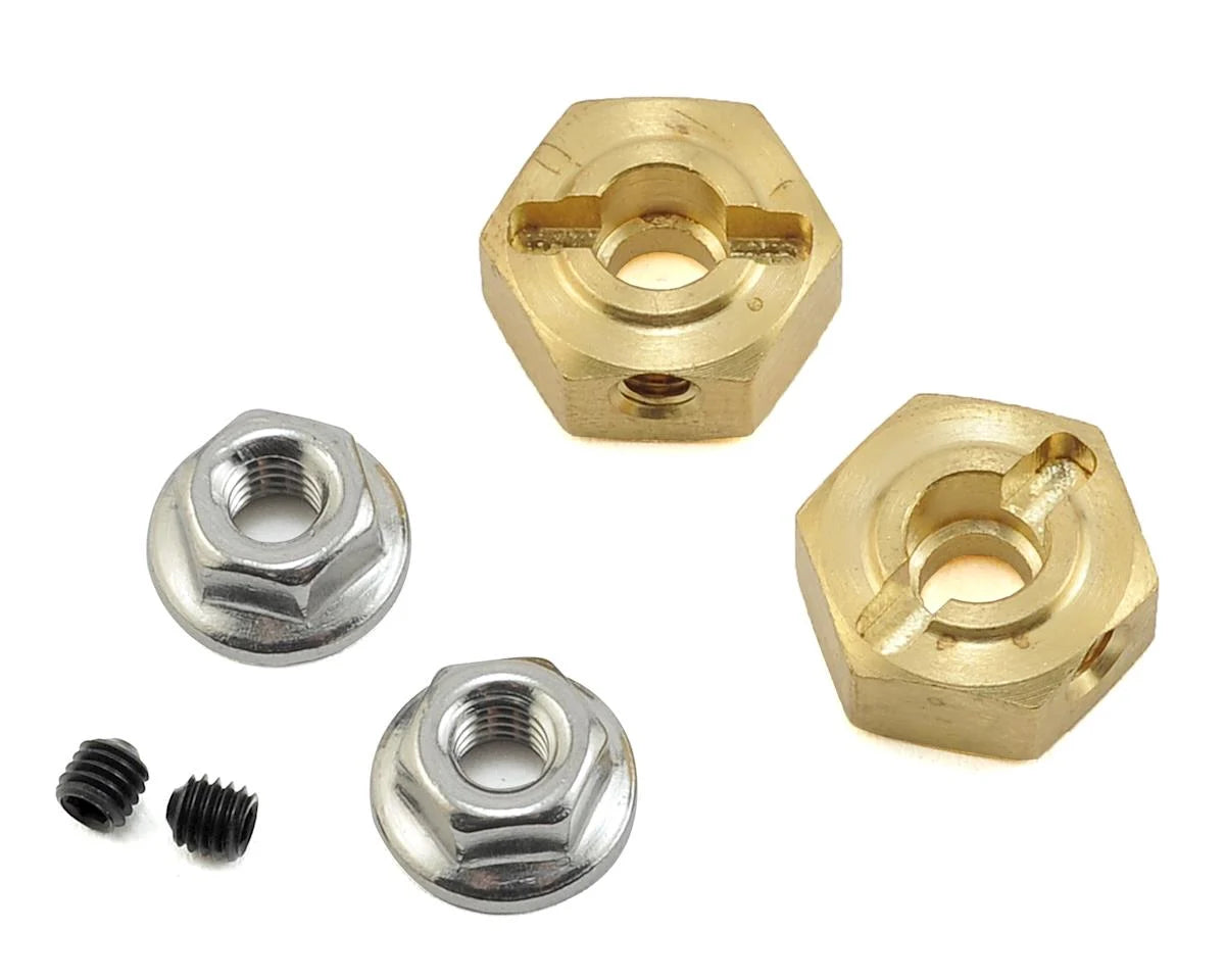 KNK KNK12X6BRA 12mm Brass Hex (2) (6mm)